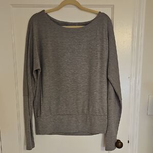 White House Black Market Gray Top